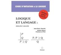 Logique et langage Déduction naturelle - Jean-Pierre Desclès - Hermann - Livre CD-ROM - Etude CD