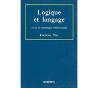Logique et langage Frédéric Nef (Auteur)