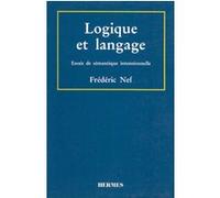 Logique et langage Frédéric Nef (Auteur)