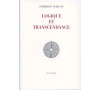 Logique Et Transcendance - Frithjof Schuon - Sulliver Eds - broché - Essai
