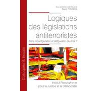 Logiques des législations antiterroristes: Entre reconfiguration et défiguration du droit ? (Tome 133)