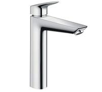 Logis 190 Mitigeur lavabo, avec tirette et vidage synthétique, chromé (71090000)