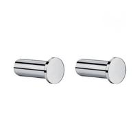 Logis Universal Lot de deux crochets porte-serviette, Chrome (41711000-DUOLOGIS)