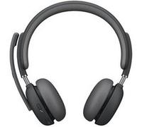 Logitech 2 - Micro-casque - sur-oreille - Bluetooth - sans fil - Suppresseur de bruit actif - graphite - Certifié pour Microsoft Teams Graphite G
