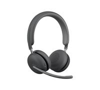 Logitech 2 - Micro-casque - sur-oreille - Bluetooth - sans fil - Suppresseur de bruit actif - graphite - Certifié pour Microsoft Teams