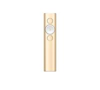 Logitech 910-004862 Télécommande Or Bluetooth/RF 2.4GHz Portée 30m, USB Mini Récepteur, Batterie LiPo 85mAh, Accéléromètre/Gyroscope, Compatible Windows/macOS