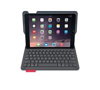 Logitech 920-006581 iPad Air 2 Étui Clavier | Type + avec Clavier sans fil et Bluetooth (Clavier Française AZERTY, Noir)
