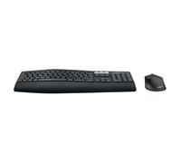 Logitech 920-008221 clavier Souris incluse Universel RF sans fil + Bluetooth QWERTZ Allemand Noir