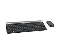 Logitech 920-009190 clavier Souris incluse Universel RF sans fil AZERTY Français Graphite