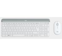 Logitech 920-009199 clavier Souris incluse Bureau RF sans fil Espagnole Blanc