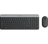 Logitech 920-009202 clavier Souris incluse Bureau RF sans fil QWERTY Anglais britannique Graphite