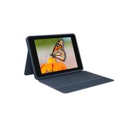 Logitech 920-009656 Clavier QWERTZ Allemand Smart Connector Bleu pour iPad (7ème & 8ème Génération) : 1.2mm Course, 18.9x26x2.38cm, 602g, iPadOS