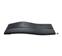 Logitech Ergo Series ERGO K860 for Business - Clavier - full size - sans fil - 2.4 GHz, Bluetooth 5.0 LE - QWERTY - Espagnol - Europe - graphite
