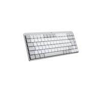 Logitech 920-010795 Clavier Bureau Bluetooth AZERTY Français Gris/Blanc, Switch Mécanique Tactile, Rétroéclairage LED Blanc, Batterie 1500mAh