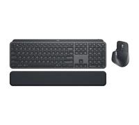 Logitech MX Keys Combo for Business | Gen 2.Conçu pour les entreprises. Clavier et Souris sans fil avec Repose-poignet, QWERTY Anglais - Gris