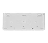 Logitech 920-010968 clavier Bureau Bluetooth AZERTY Français Blanc