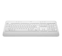 Logitech 920-010974 clavier Bureau Bluetooth AZERTY Belge Blanc
