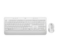 Logitech 920-011034 clavier Souris incluse Bureau Bluetooth QWERTZ Tchèque Blanc