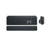 Ensemble Clavier Souris - Sans fil - Logitech - MX Keys S - AZERTY - Rétroéclairé - Graphite