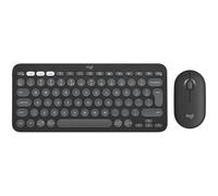 Logitech 920-012239 Pack clavier souris Universel RF sans fil + Bluetooth QWERTY US International Graphite