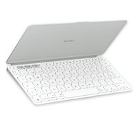 Logitech Keys-To-Go 2 for iPad - Clavier - couvercle intégré - sans fil - Bluetooth LE - QWERTY - Espagnol - gris pâle