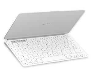 Logitech 920-013011 clavier pour tablette Espagnole Bluetooth Gris, Blanc