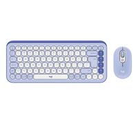 Logitech 920-013078 POP Icon Combo Souris et Clavier Lilas