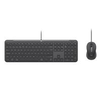 Logitech 920-013346 clavier Souris incluse maison/bureau USB QWERTY Italien Graphite