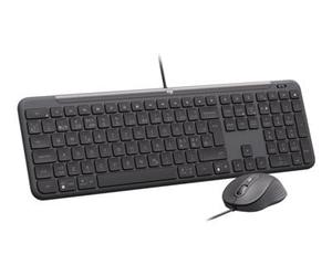 Logitech 920-013347 tastiera Mouse incluso Casa/ufficio USB QWERTY Nordic Grafite (Logitech 920-013347 Ikke kategoriseret)