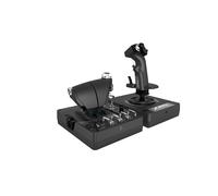 Logitech G Système H.O.T.A.S X56 – Joystick 6 DOF, Commande des gaz, RVB, 2x USB, Noir