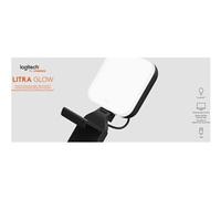 Logitech LITRA GLOW Lumière en streaming noire 250 lumens