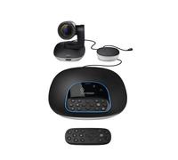 Logitech 960-001057, Système de vidéoconférence de groupe, Full HD, 30 ips, 90°, 10x, Noir, Gris