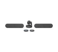 Logitech 960-001224, Système de vidéoconférence de groupe, 4K Ultra HD, 60 ips, 90°, 15x, Noir