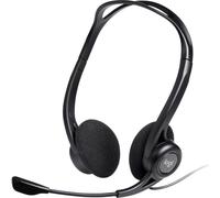 Logitech 960, Avec fil, 100 - 1000 Hz, Appels/Musique, 120 g, Casque, Noir 981-000100