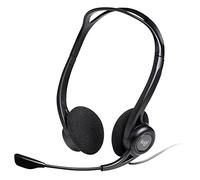 Logitech Casque 960 – Avec fil, Arceau, USB Type-A, On‑ear, Appels et Musique – Noir