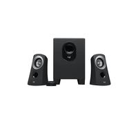 Logitech 980-000447 Système Audio 2.1 25W RMS (50W PMPO) Noir, Satellites 5W, Subwoofer 15W, Entrée Ligne 3.5mm, Télécommande Filaire, Windows/macOS
