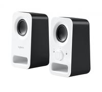 Logitech Haut-parleurs stéréo Z150 pour PC Blanc neige C