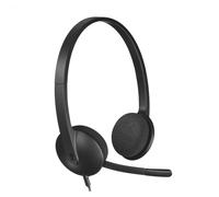 Logitech Micro-casque USB H340 – filaire sur-oreille noir