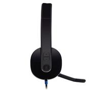 Logitech 981-000510 écouteur/casque Avec fil Arceau Bureau/Centre d'appels Noir