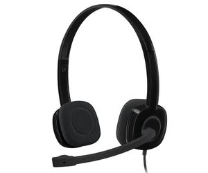 Logitech 981-000587 casque Avec fil Arceau Bureau/Centre d'appels Noir
