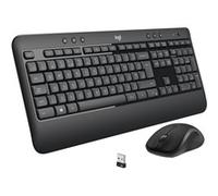 Logitech Advanced MK540 clavier Souris incluse USB QWERTY Néerlandais Noir, Blanc set de bureau sans fil