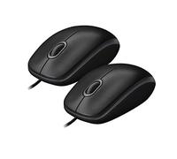 Logitech B100 Optical Business Souris 2er Pack | Schwarz