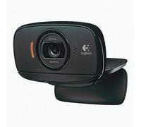 Logitech B525 Business Webcam Portable, HD 720p/30ips, Appel Vidéo HD Large Champ de Vision, Correction et Mise au Point Automatiques, 360°, Skype, Cisco Jabber, Zoom, PC/Mac/Portable/Tablette - Noir