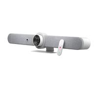 Logitech Bar - Appareil de vidéoconférence - certifié Zoom - blanc - power adapter included