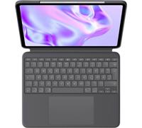 Logitech Bluetooth Combo Touch iPad Pro Clavier pour tablette Adapté à la marque (tablette): Apple iPad Pro 13 (2024)