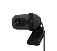 Logitech Webcam Brio 100 Full HD – micro intégré, volet de confidentialité, USB-A – Graphite