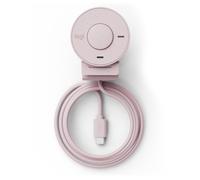 Webcam - Full HD 1080p - Logitech - Brio 300 - Microphone intégré - Rose