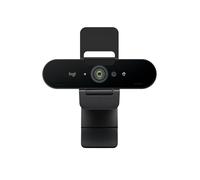 Logitech Brio 4K Webcam pour professionnels, connexion biométrique avec Windows, correction automatique de l’éclairage,réduction active du bruit, Microsoft Teams, Zoom, Google Meet, PC/Mac - Graphite