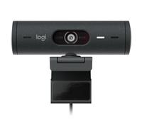 Logitech Brio 500, 4 MP, 1920 x 1080 pixels, Full HD, 60 ips, 1280x720@60fps, 1920x1080@30fps, 1080p, 720p 960-001422