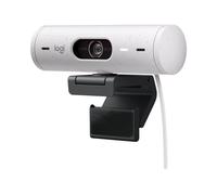 Webcam - Full HD 1080p - Logitech - Brio 500 - Microphone intégré - Blanc